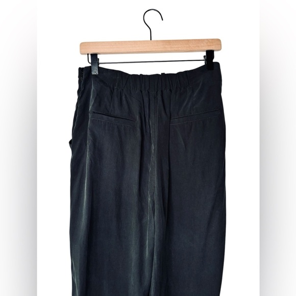 Anthropologie Cupro Wrap Pants Black Small - Picture 9 of 14